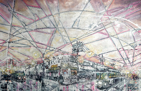 Kings Crown 40x65 - Huge Mural Size Original Painting - Johnathan Ball