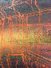 Sunrise Triptych 30x120 - Huge Mural Size Original Painting by Johnathan Ball - 3