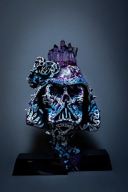 Darth Amethyst Mixed Media Sculpture 18 in Sculpture by Johnathan Ball