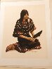 Sioux Indian with Eagle Feather 1982 Limited Edition Print by James Bama - 1