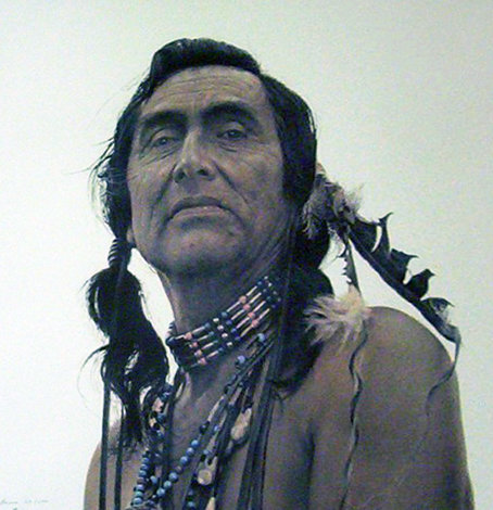 Portrait of a Sioux 1989 Limited Edition Print - James Bama
