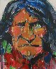 Geronimo 2012 45x36 Huge Original Painting by David Banegas - 0