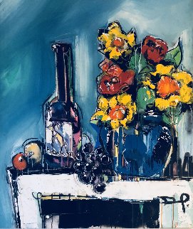 Still Life 2013 52x42 Super Huge Original Painting - David Banegas Still Life 2013 52x42 Super Huge Original Painting - David Banegas
