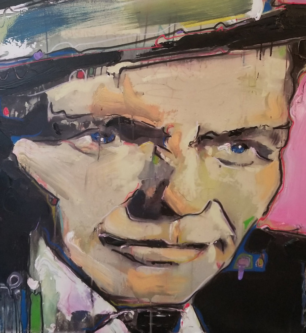Frank 2016 Embellished Limited Edition Print by David Banegas Frank 2016 Embellished Limited Edition Print by David Banegas