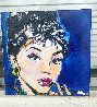 Audrey Embellished Limited Edition Print by David Banegas - 1