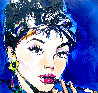 Audrey Embellished Limited Edition Print by David Banegas - 0