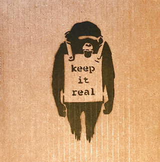Keep It Real (Dismaland) 2015 Limited Edition Print - Banksy Keep It Real (Dismaland) 2015 Limited Edition Print - Banksy