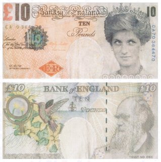 Di-Faced Tenner (10 GBP Note) 2004 Limited Edition Print - Banksy Di-Faced Tenner (10 GBP Note) 2004 Limited Edition Print - Banksy