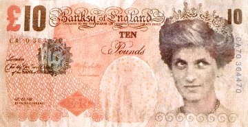 Double Di- Faced Tenner 2004 Limited Edition Print - Banksy Double Di- Faced Tenner 2004 Limited Edition Print - Banksy