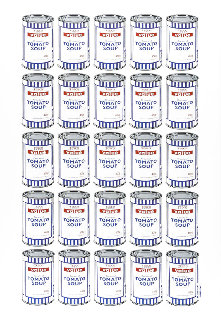 Tesco Value Soup Cans 2006 83x59 Super Huge Limited Edition Print - Banksy Tesco Value Soup Cans 2006 83x59 Super Huge Limited Edition Print - Banksy