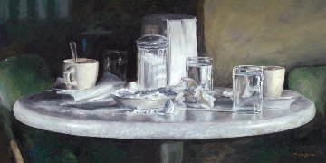Dem' Beignets Were Good - New Orleans 2013 12x24 Original Painting - Camille Barnes Dem' Beignets Were Good - New Orleans 2013 12x24 Original Painting - Camille Barnes