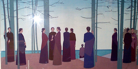 Spring Morning 1985 Limited Edition Print - Will Barnet