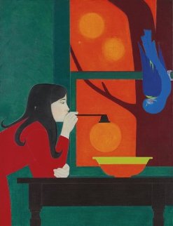 Silent Seasons (Summer) 1976 Limited Edition Print - Will Barnet Silent Seasons (Summer) 1976 Limited Edition Print - Will Barnet