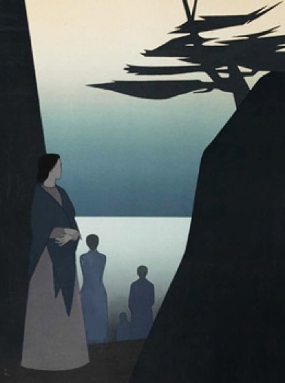 Way to the Sea AP 1981 Limited Edition Print by Will Barnet Way to the Sea AP 1981 Limited Edition Print by Will Barnet