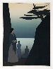 Way to the Sea 1980 40x30 Huge Limited Edition Print by Will Barnet - 2