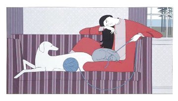 Interlude Limited Edition Print - Will Barnet Interlude Limited Edition Print - Will Barnet