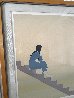 Stairway to the Sea AP 1982 - Huge Limited Edition Print by Will Barnet - 2