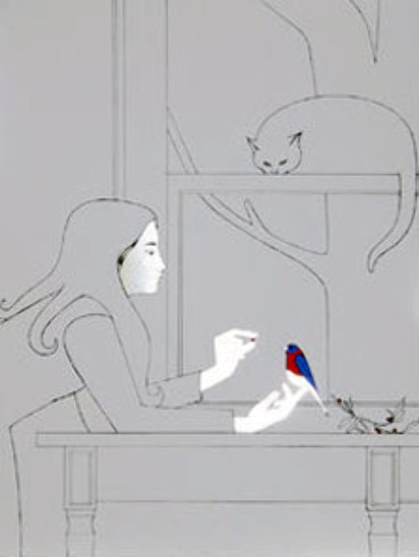 Fifth Season lll 1984 Limited Edition Print by Will Barnet Fifth Season lll 1984 Limited Edition Print by Will Barnet