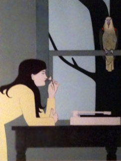 Silent Season: Spring 1971 Limited Edition Print - Will Barnet Silent Season: Spring 1971 Limited Edition Print - Will Barnet