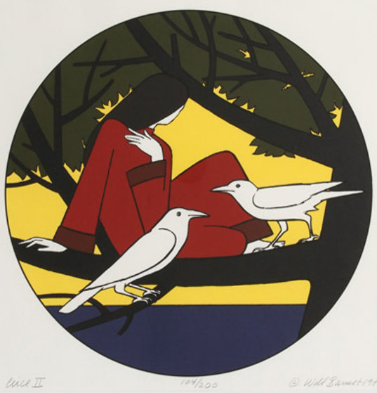 Circe II 1980 Limited Edition Print by Will Barnet Circe II 1980 Limited Edition Print by Will Barnet