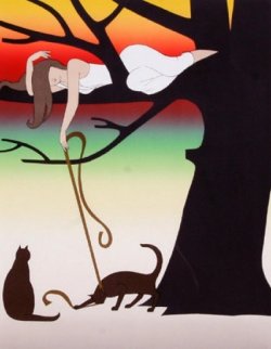 Play AP 1975 Limited Edition Print - Will Barnet Play AP 1975 Limited Edition Print - Will Barnet