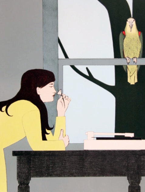 Silent Season - Spring 1971 Limited Edition Print by Will Barnet Silent Season - Spring 1971 Limited Edition Print by Will Barnet