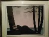 Reclining Woman 1982 Limited Edition Print by Will Barnet - 1 Reclining Woman 1982 Limited Edition Print by Will Barnet - 1