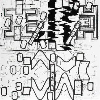 Untitled (From the 4x4 Portfolio) 1991 Limited Edition Print - Barry Le Va Untitled (From the 4x4 Portfolio) 1991 Limited Edition Print - Barry Le Va