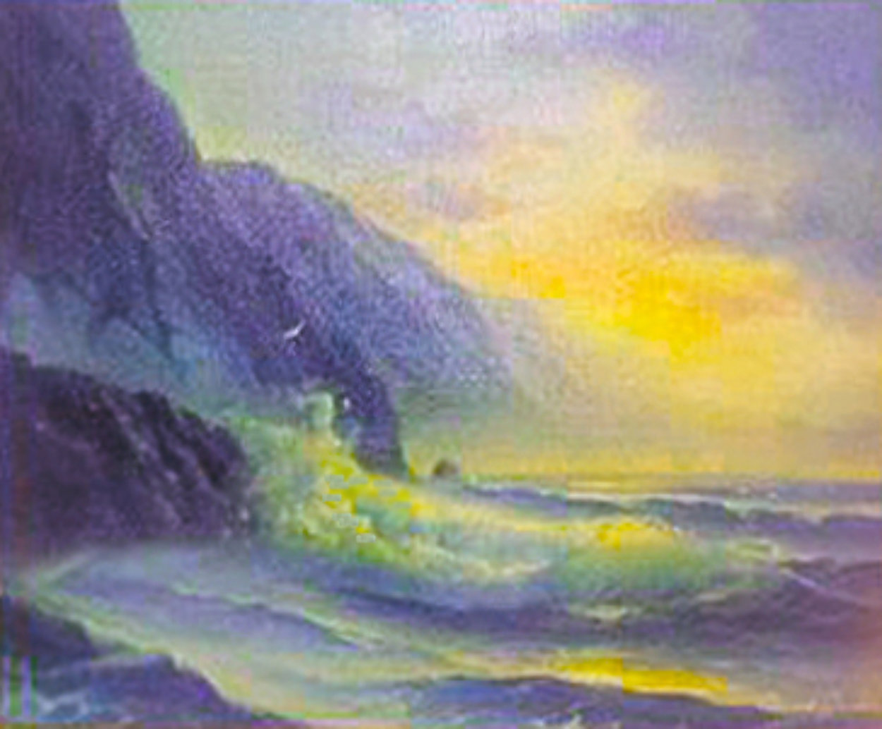 Seascape 28x34 Original Painting by Edward Barton Seascape 28x34 Original Painting by Edward Barton