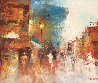 Cityscapes, Two Paintings 6x9 Original Painting by Edward Barton - 0
