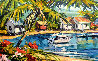 Beach Villas 2011 Embellished Limited Edition Print by Steve Barton - 0