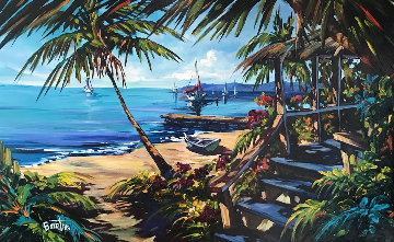Dreams Come True 42x62 Super Huge Original Painting - Steve Barton Dreams Come True 42x62 Super Huge Original Painting - Steve Barton