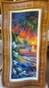 Sunset Beach 2015 42x22 -  Wavy Frame - Huge Original Painting by Steve Barton - 1