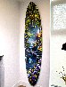 Untitled Hand Painted Surfboard 2016 92 in - California Original Painting by Steve Barton - 1