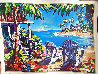 Paradise Cove PP 2002 Embellished Limited Edition Print by Steve Barton - 2