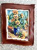 Sunflowers Embellished - Wavey Frame Limited Edition Print by Steve Barton - 2