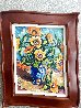 Sunflowers Embellished - Wavey Frame Limited Edition Print by Steve Barton - 1