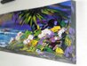 Favorite Things 2023 15x55 - Acrylic on Canvas - Huge - Wavy Stretcher Bars Original Painting by Steve Barton - 3