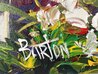 Favorite Things 2023 15x55 - Acrylic on Canvas - Huge - Wavy Stretcher Bars Original Painting by Steve Barton - 5