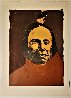 Red Cloud - Sioux 1974 41x30 Huge Limited Edition Print by Leonard Baskin - 2