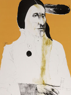 Little Bird - Arapahoe 1973 Limited Edition Print - Leonard Baskin Little Bird - Arapahoe 1973 Limited Edition Print - Leonard Baskin