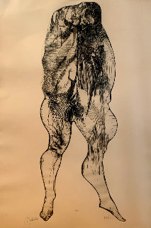 Distention 1965 Limited Edition Print - Leonard Baskin Distention 1965 Limited Edition Print - Leonard Baskin