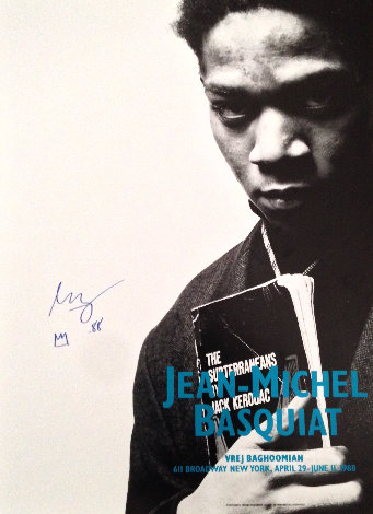 Vrej Baghoomian  photo of Basquiat 1988 Limited Edition Print - Jean Michel Basquiat