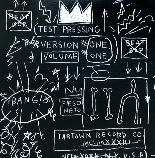 Beat Bop Vinyl Record 1983 HS Limited Edition Print by Jean Michel Basquiat