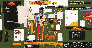 Zydeco 1991 Limited Edition Print - Jean Michel Basquiat Zydeco 1991 Limited Edition Print - Jean Michel Basquiat