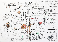 Dog Leg Study 1982 Limited Edition Print by Jean Michel Basquiat - 0