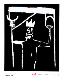 Untitled Lithographic Poster 1997 Limited Edition Print - Jean Michel Basquiat Untitled Lithographic Poster 1997 Limited Edition Print - Jean Michel Basquiat