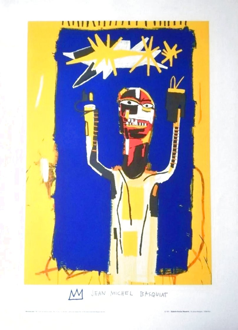 Welcoming Jeers 1997 Limited Edition Print by Jean Michel Basquiat
