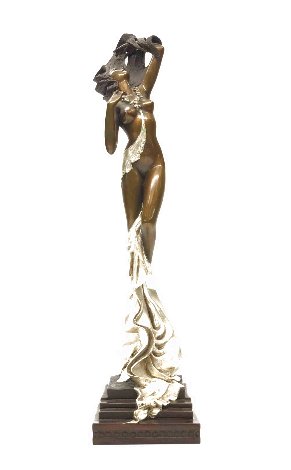 Primavera Bronze Sculpture 1987 21 in Sculpture - Angelo Basso