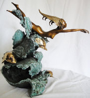 Companions Bronze Sculpture 1988 16 in Sculpture by Angelo Basso - 1 Companions Bronze Sculpture 1988 16 in Sculpture by Angelo Basso - 1